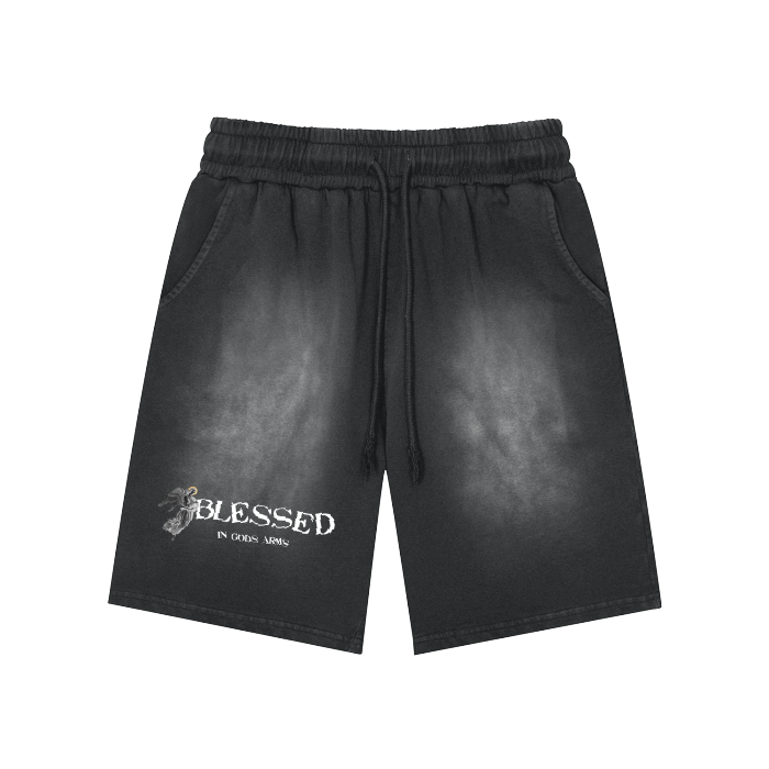 BLESSED “ANGEL” WASHED SHORTS