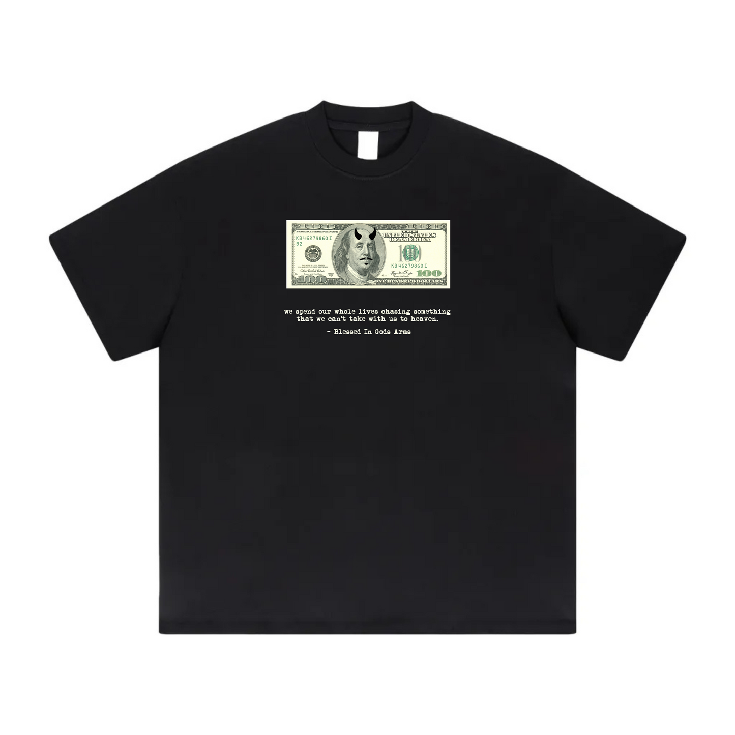 BLESSED "MONEY" UNISEX LOOSE FIT TEE